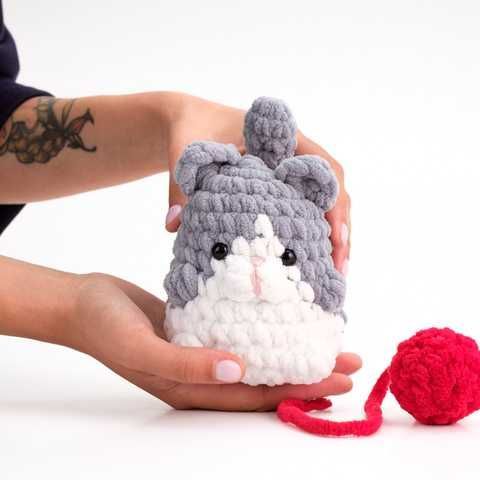 Купить Котик Момо (Набор) Momo в интернет магазине Crochetty Kit